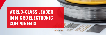 Micro electronic components from AMETEK Coining
